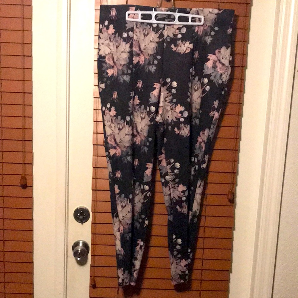 Slimming Options Faux Suede Pull on Pants